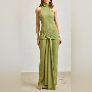 Goddess Girl Maxi Dress -Basil
